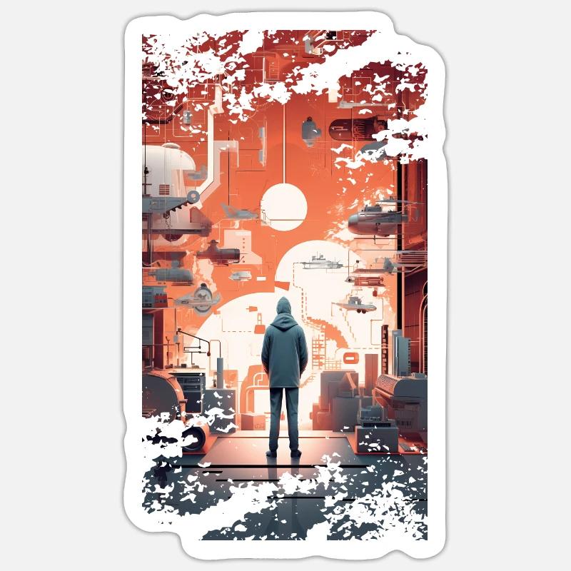 Sticker size S (10 x 10 cm) - 