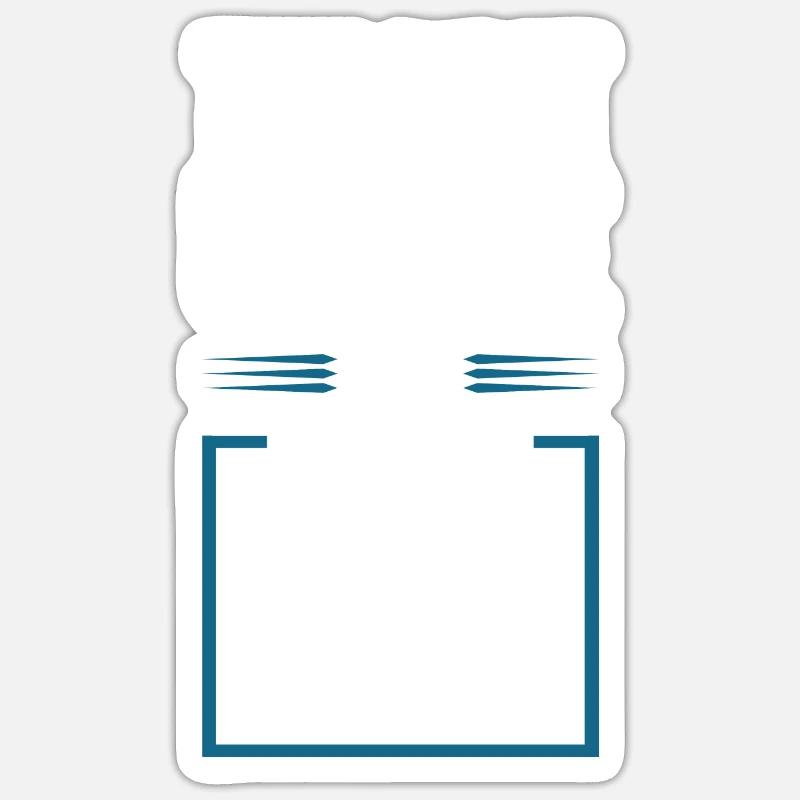 Bester Onkel Spruch - Sticker Größe S (10 x 10 cm) - Mattweiß