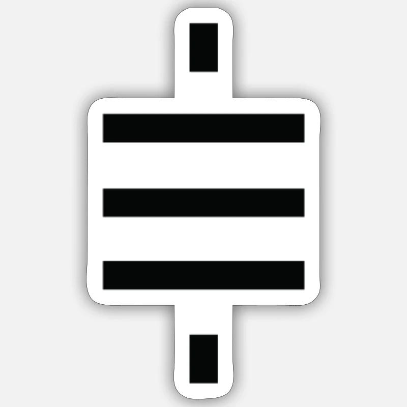 Sticker Größe S (10 x 10 cm) - 