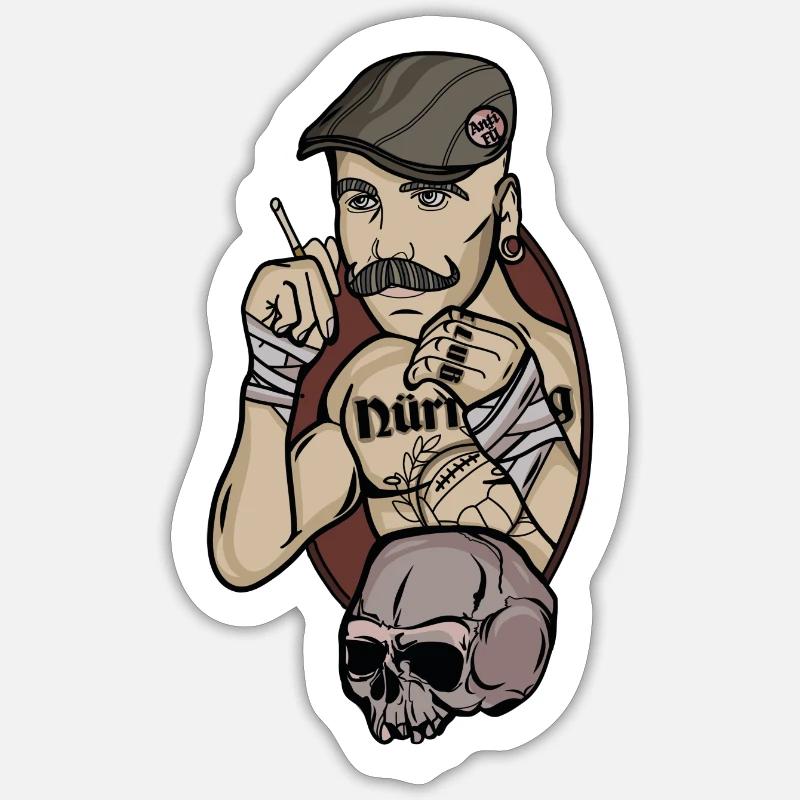 Sticker Größe S (10 x 10 cm) - 