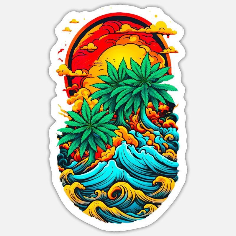 Sticker taille S (10 x 10 cm) - 