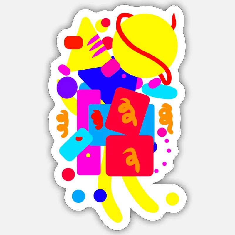 Sticker Größe S (10 x 10 cm) - 