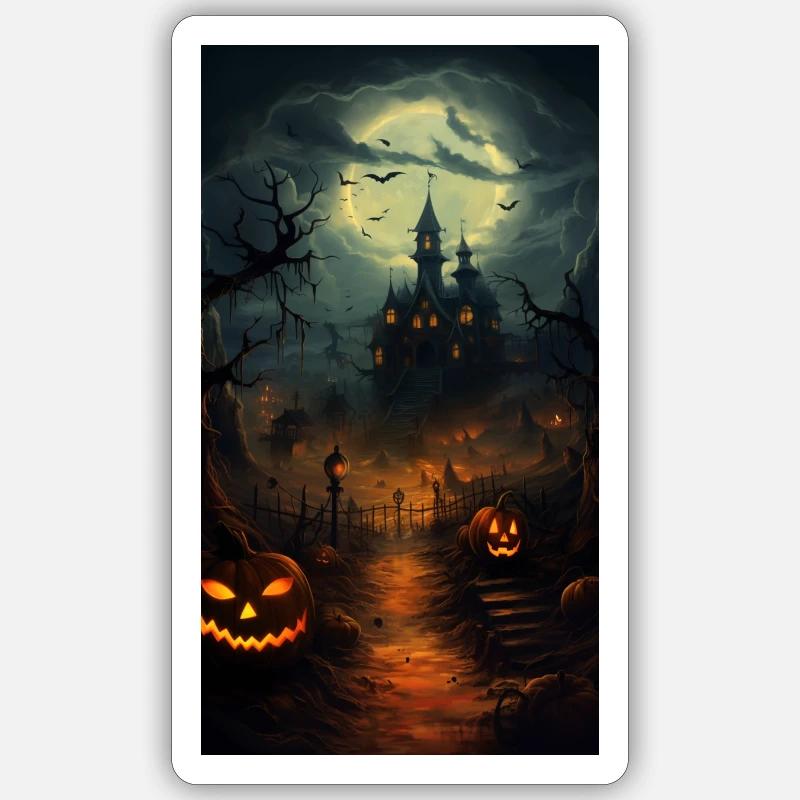 Horror Sticker size S (10 x 10 cm)