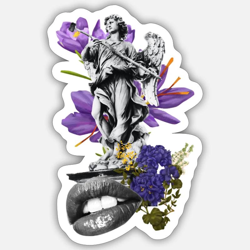 Une explosion de couleurs Sticker taille S (10 x 10 cm)