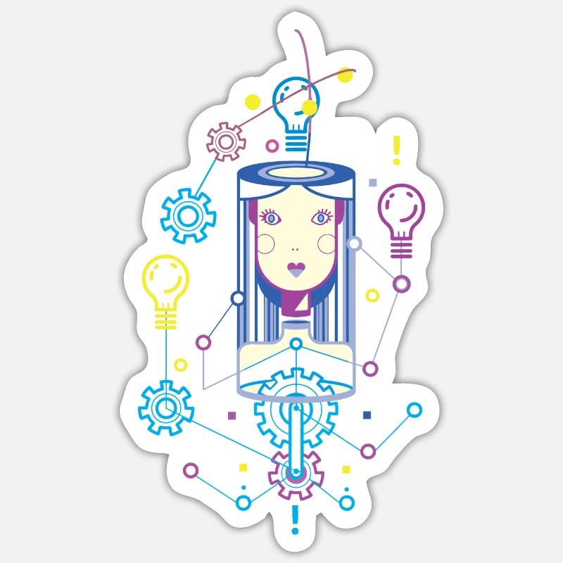 Sticker size S (10 x 10 cm) - 