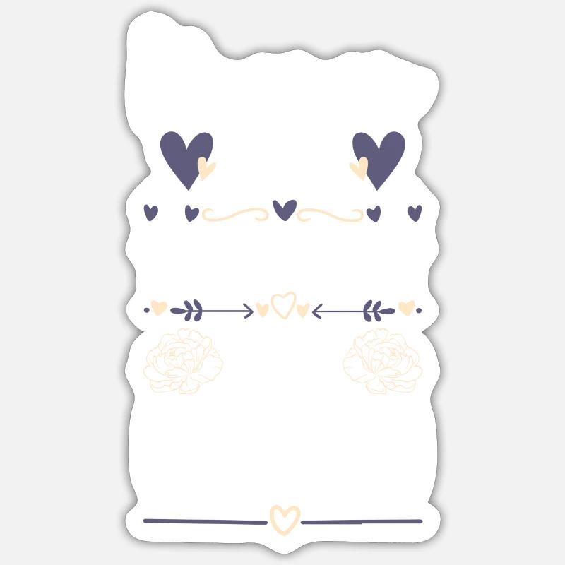 Elternteil Mutter Vatertag Nachwuchs Sticker Größe S (10 x 10 cm)