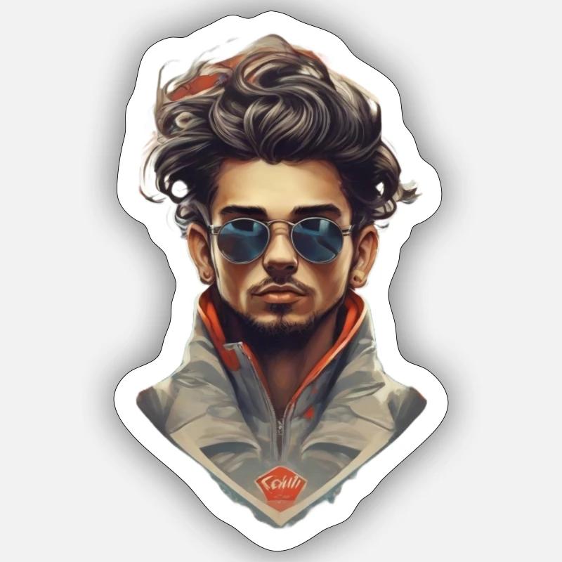 Leonardo Diffusion XL Cool Logo for Clothing 0 Sticker size S (10 x 10 cm)