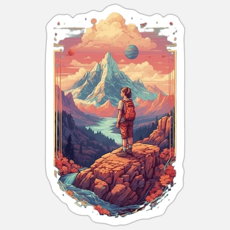 Sticker Größe S (10 x 10 cm) - 