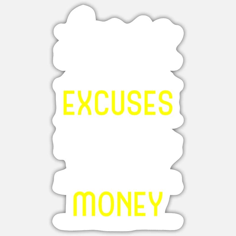 Money Prosperity Dollar Motivation Sticker size S (10 x 10 cm)