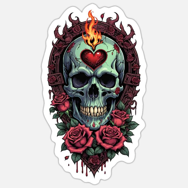 Sticker Größe S (10 x 10 cm) - 