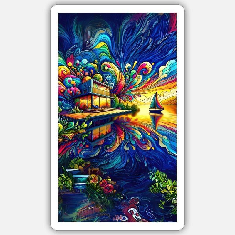 Sticker taille S (10 x 10 cm) - 