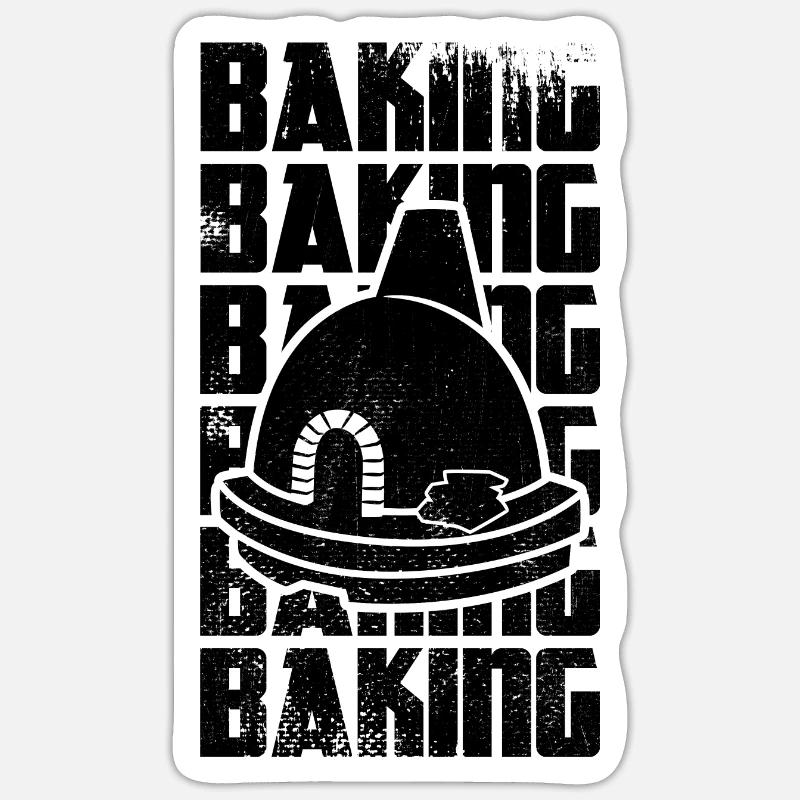 Cuire - Sticker taille S (10 x 10 cm) - blanc mat