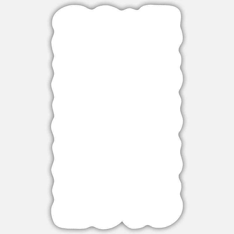 2013 - Sticker size S (10 x 10 cm) - white matte