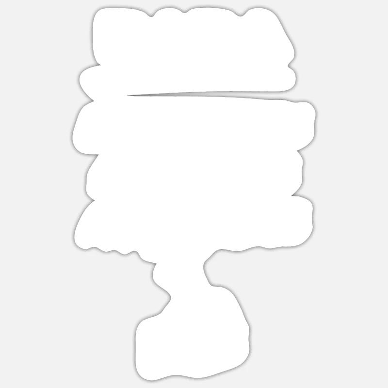 Dad, knows everything, can do everything, does everything! Sticker size S (10 x 10 cm)