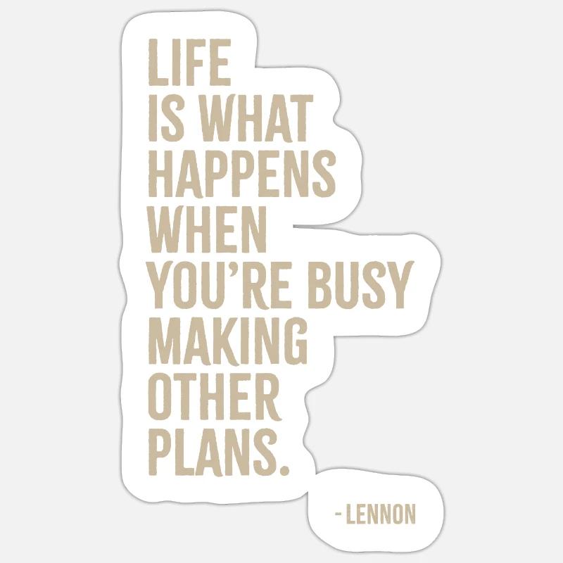 Plans Sticker Größe S (10 x 10 cm)