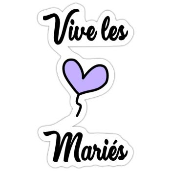 ZUKÜNFTIGE BRAUT. Junggesellinnenabschied. HOCHZEIT. MANNSCHAFT. TEAM BRIDAL - Sticker Größe S (10 x 10 cm) - Mattweiß - Vorne
