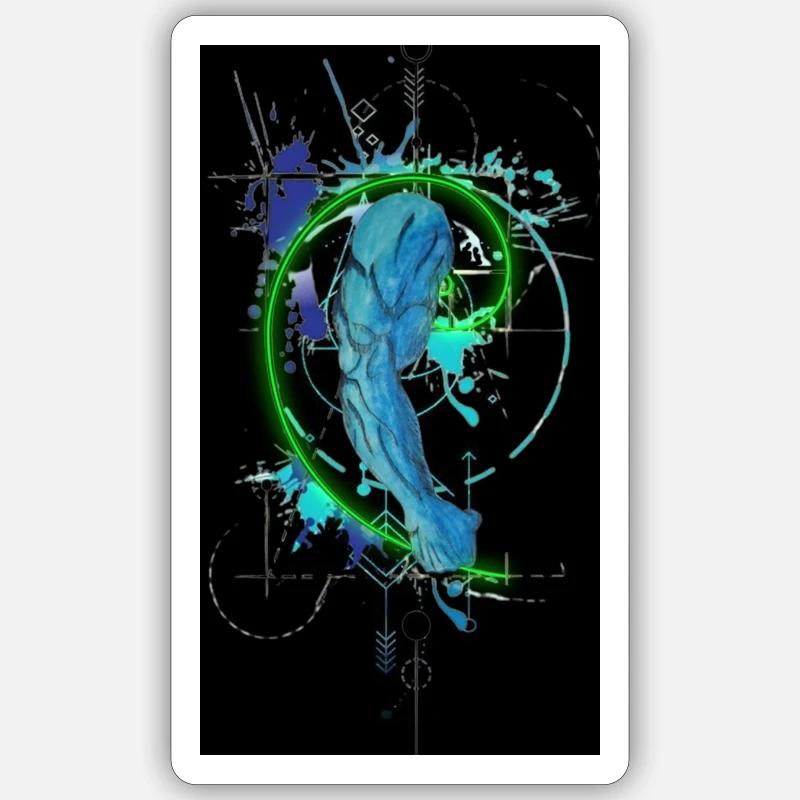 Sticker Größe S (10 x 10 cm) - 
