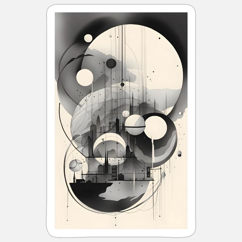 Sticker Größe S (10 x 10 cm) - 
