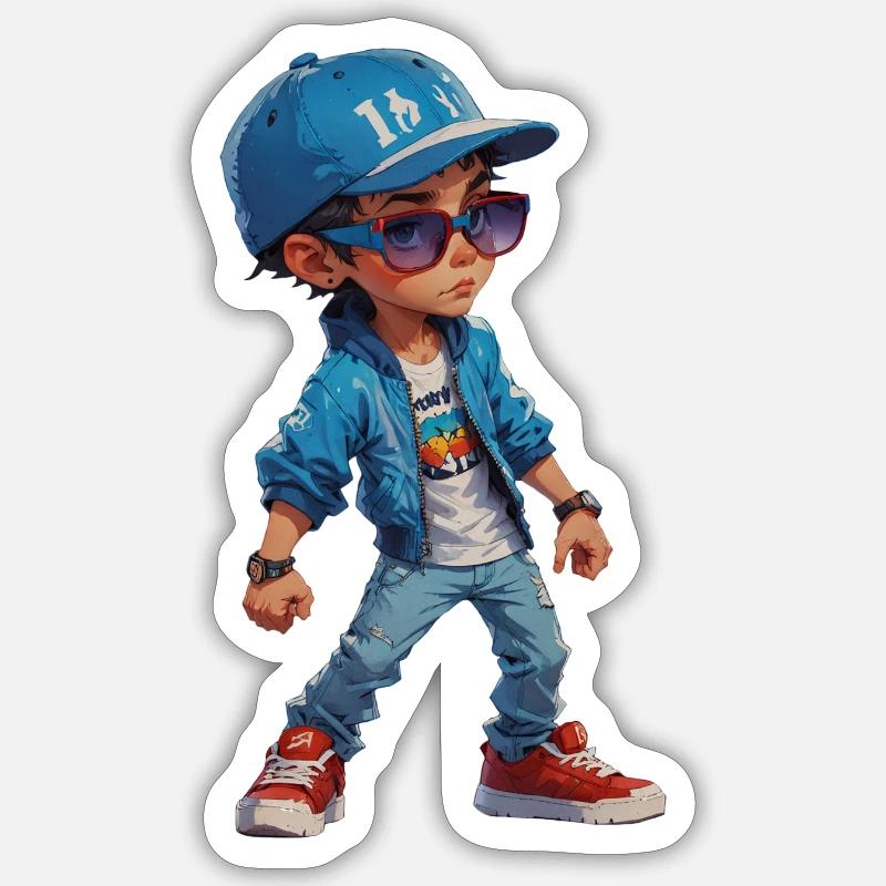 Sticker taille S (10 x 10 cm) - 