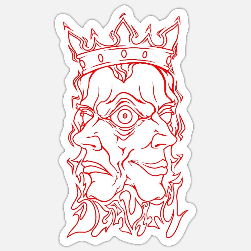 Sticker Größe S (10 x 10 cm) - 