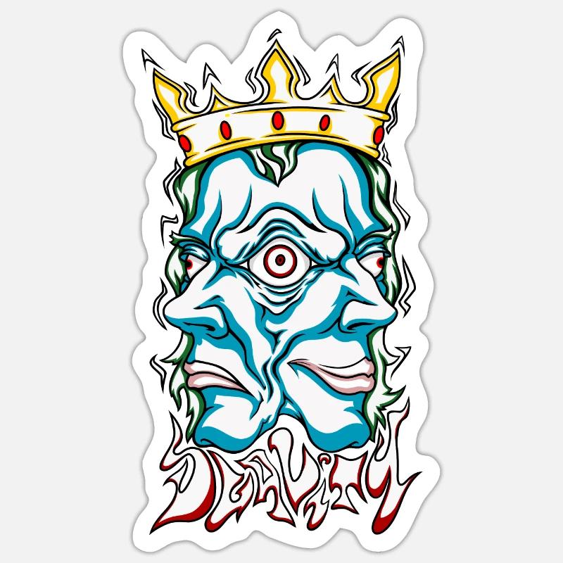 Sticker taille S (10 x 10 cm) - 