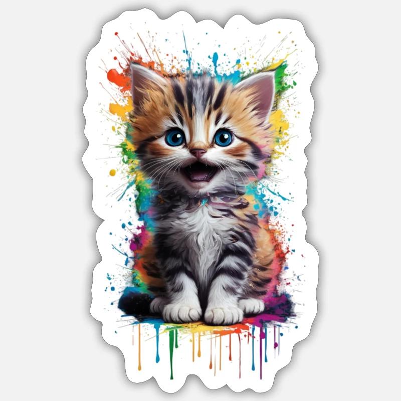 Sticker taille S (10 x 10 cm) - 
