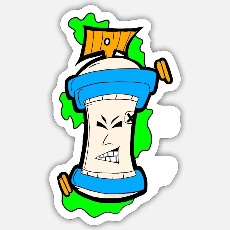 Sticker Größe S (10 x 10 cm) - 