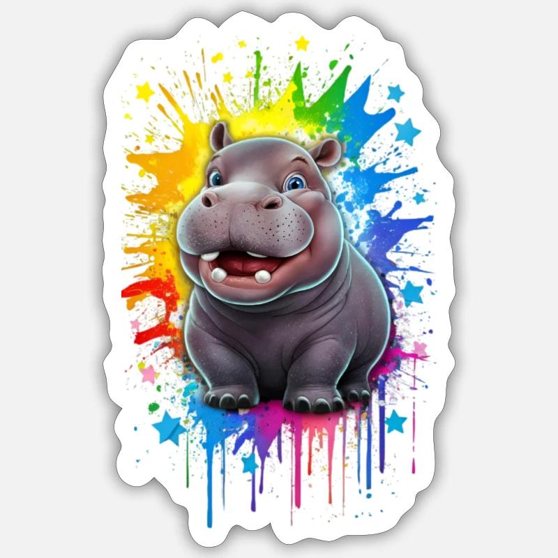 Sticker taille S (10 x 10 cm) - 