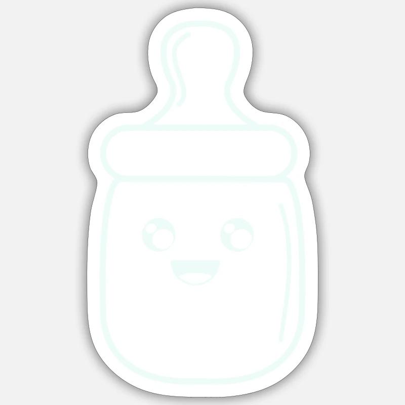 Biberon 01 Sticker taille S (10 x 10 cm)