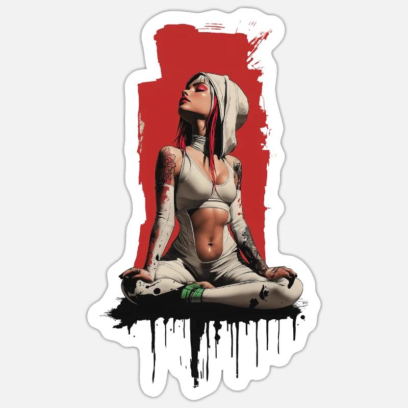 Sticker taille S (10 x 10 cm) - 