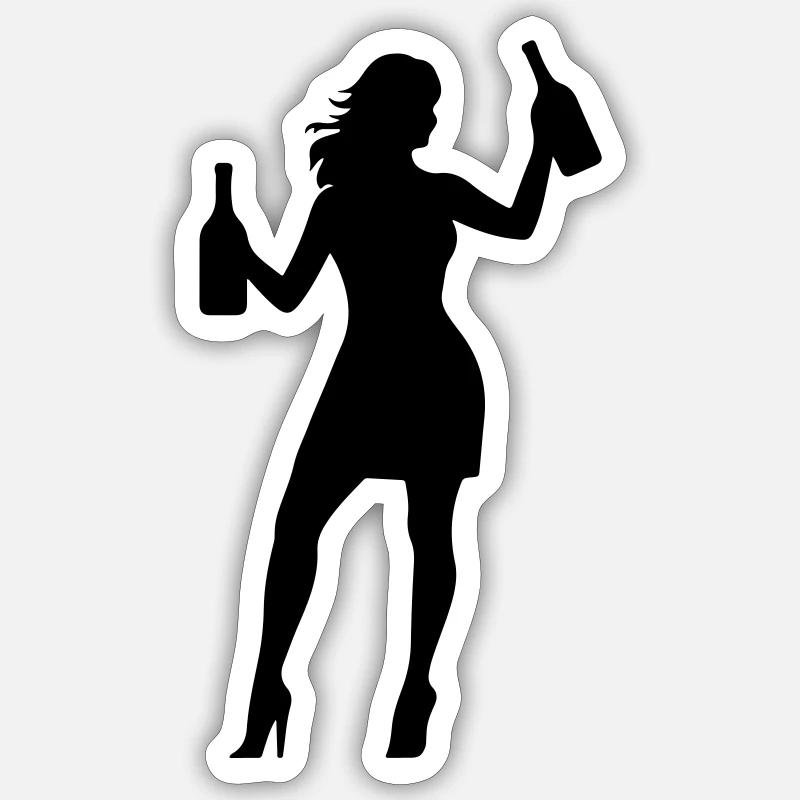 Sticker Größe S (10 x 10 cm) -