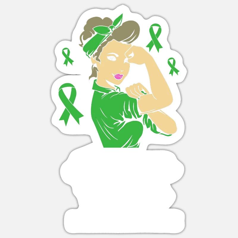 Traumatisme crânien - Sticker taille S (10 x 10 cm) - blanc mat