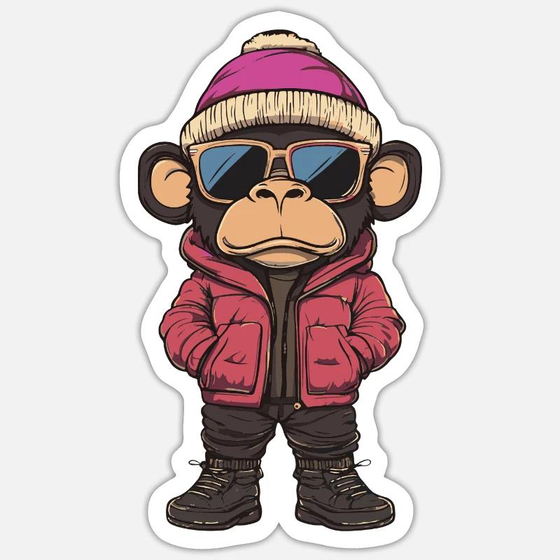 Sticker taille S (10 x 10 cm) - 