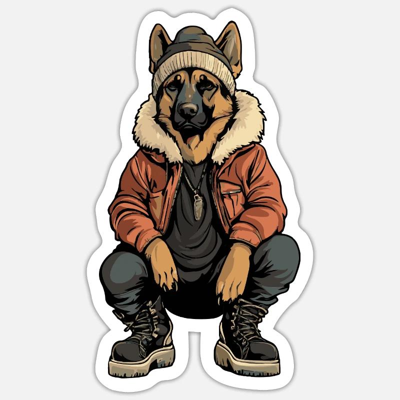 Sticker taille S (10 x 10 cm) - 