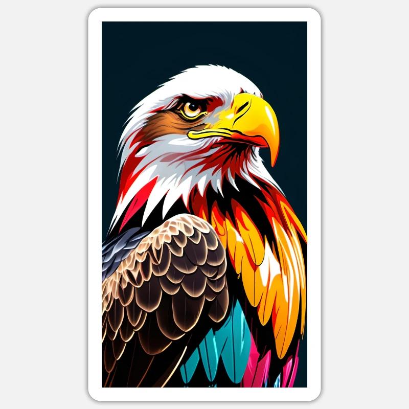 Eagle Side Sticker Größe S (10 x 10 cm)