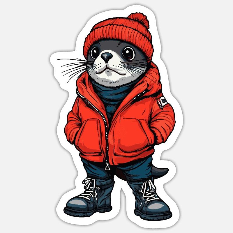 Sticker Größe S (10 x 10 cm) - 