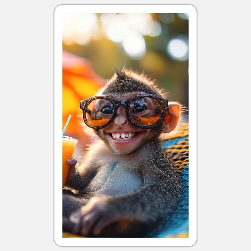 Sticker Größe S (10 x 10 cm) - 