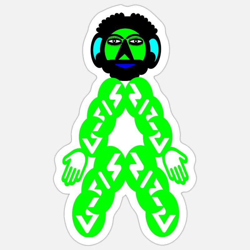 Sticker Größe S (10 x 10 cm) - 