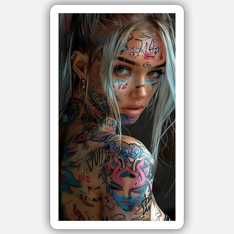 Sticker taille S (10 x 10 cm) - 