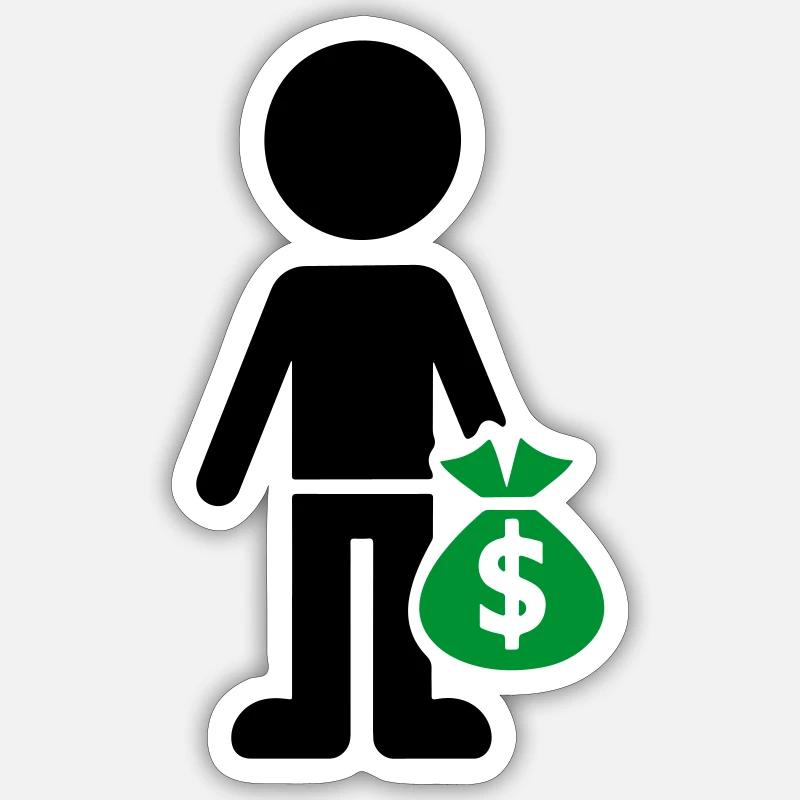 Sticker taille S (10 x 10 cm) - 