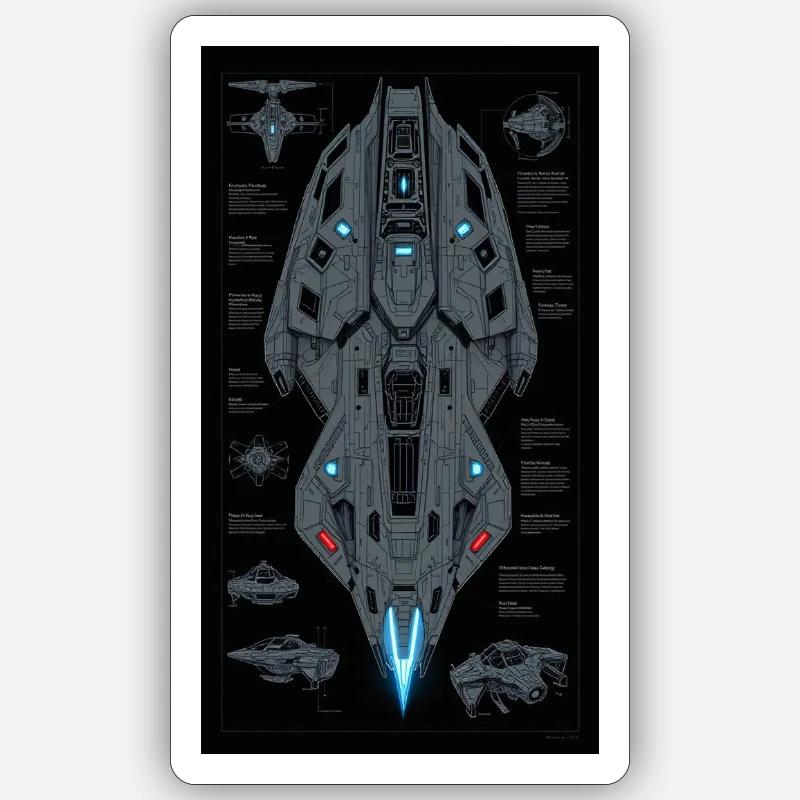 Sticker size S (10 x 10 cm) - 