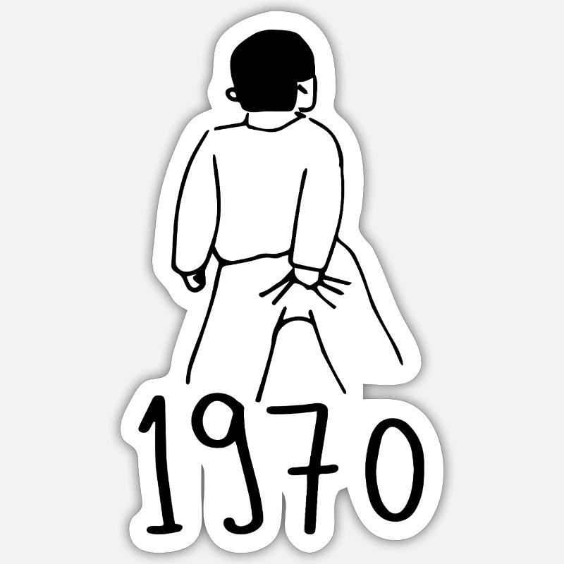 Sticker taille S (10 x 10 cm) - 