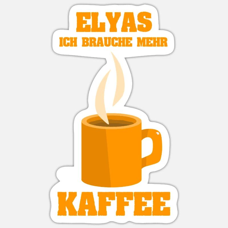 Cafe Elyas Sticker size S (10 x 10 cm)