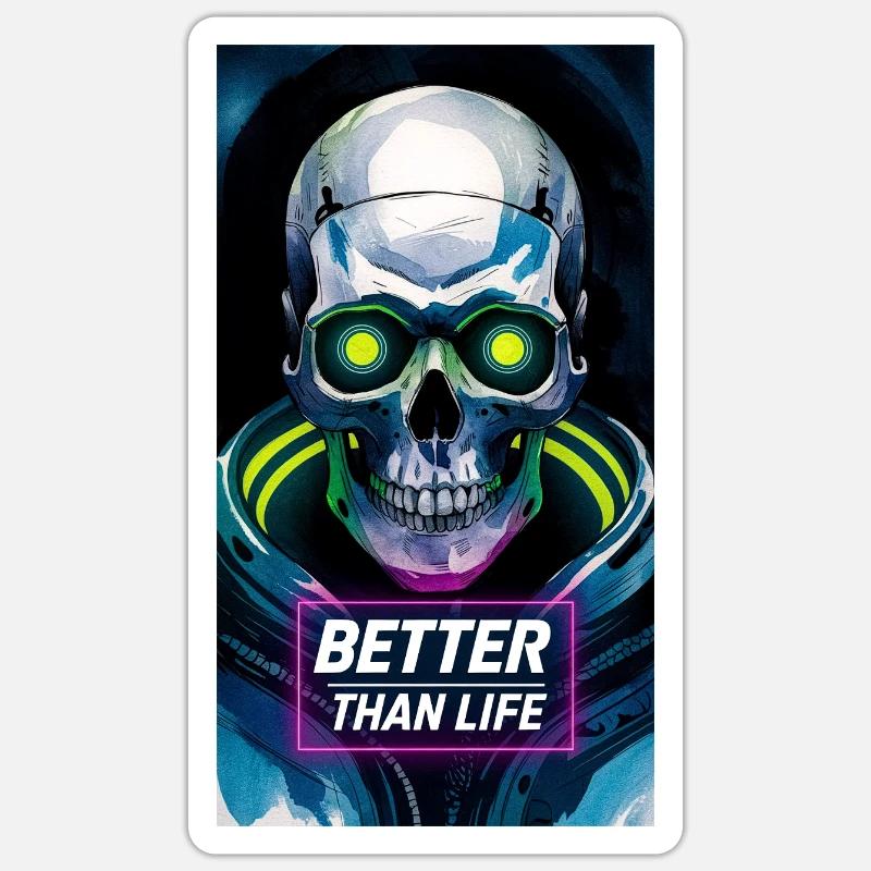Sticker Größe S (10 x 10 cm) - 