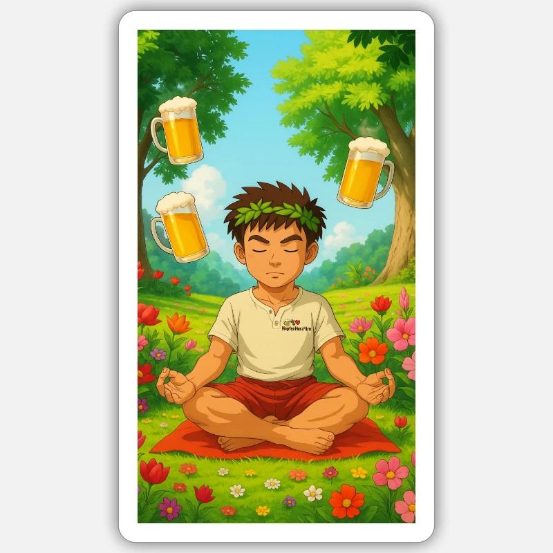 Sticker Größe S (10 x 10 cm) - 
