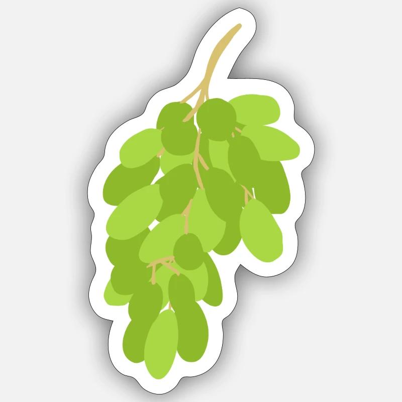 Traube Sticker Größe S (10 x 10 cm)