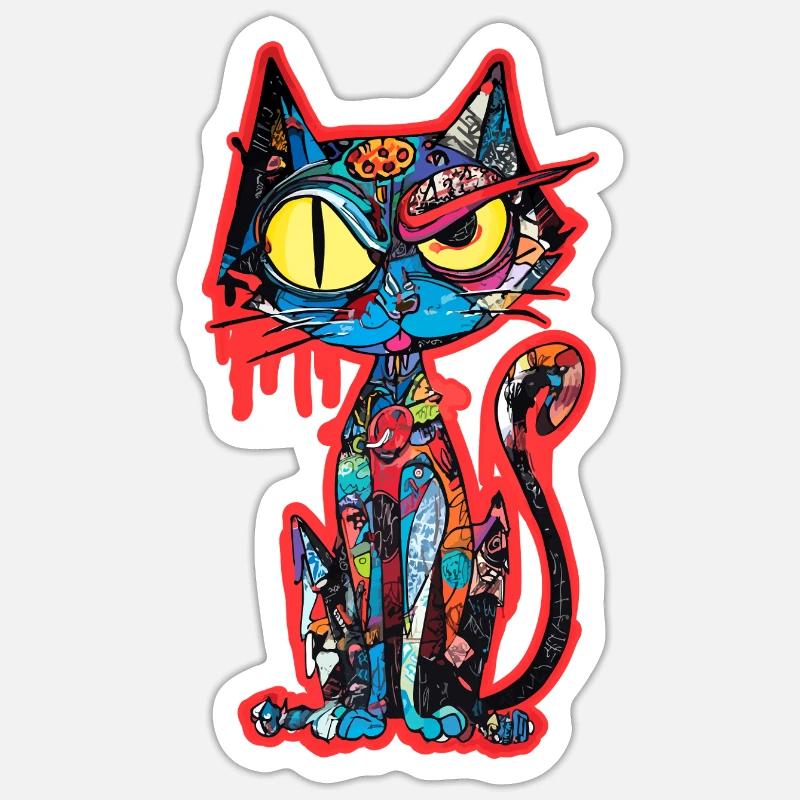 Sticker Größe S (10 x 10 cm) - 