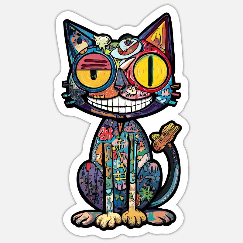 Sticker Größe S (10 x 10 cm) - 