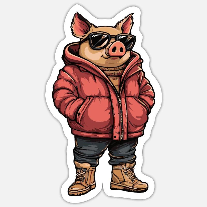 Sticker Größe S (10 x 10 cm) - 