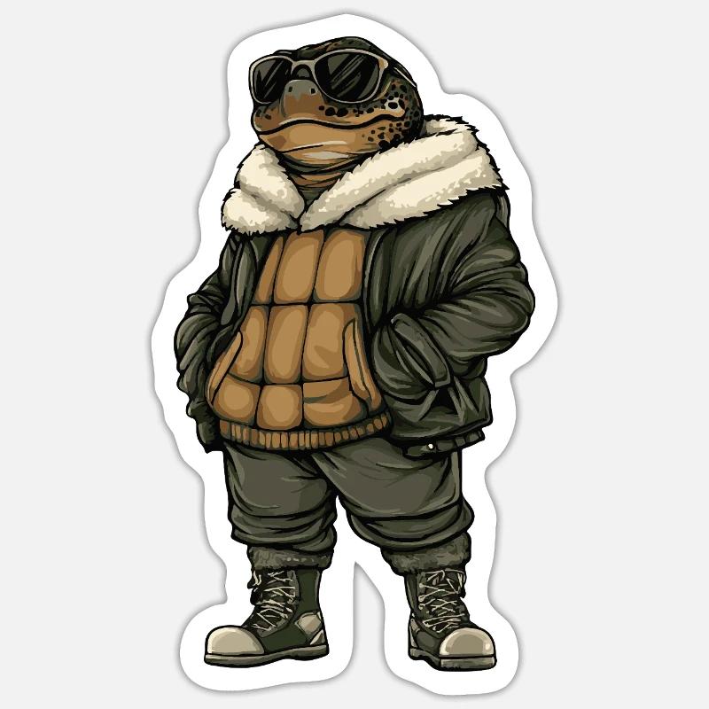 Sticker Größe S (10 x 10 cm) - 